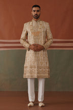 Rehan - Sherwani in Light Mehandi