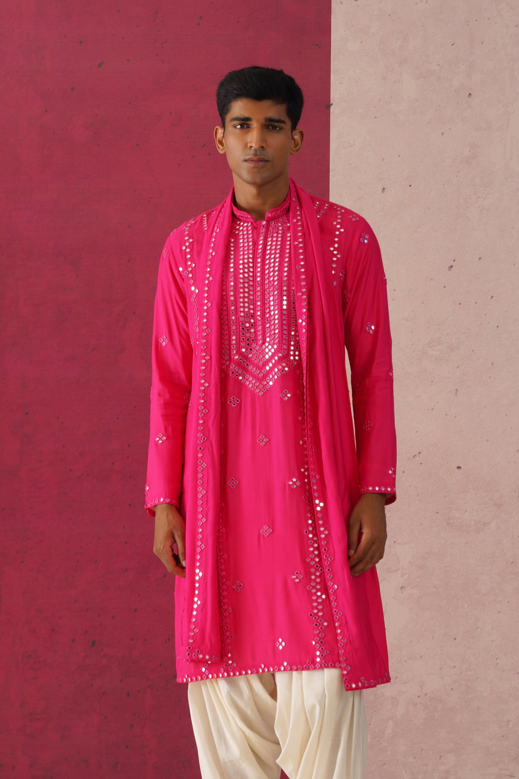 Fakira- Mirror Work Patiyala Kurta Set