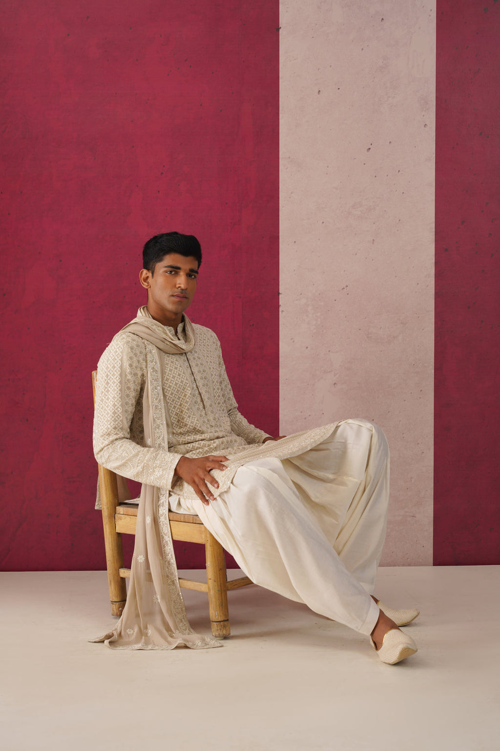 Kshaunish- Patiyala Kurta Set