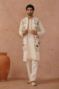 Dev Jacket Kurta Set with dupatta