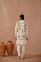 Dev Jacket Kurta Set with dupatta