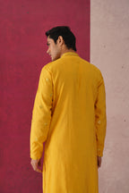 Palash-Mirror Work Patiyala Kurta Set