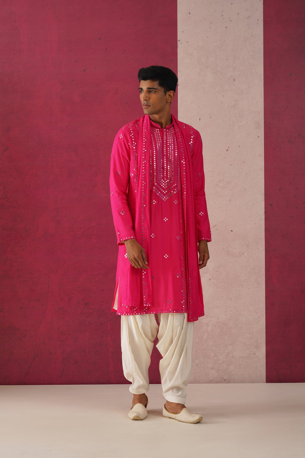 Fakira- Mirror Work Patiyala Kurta Set
