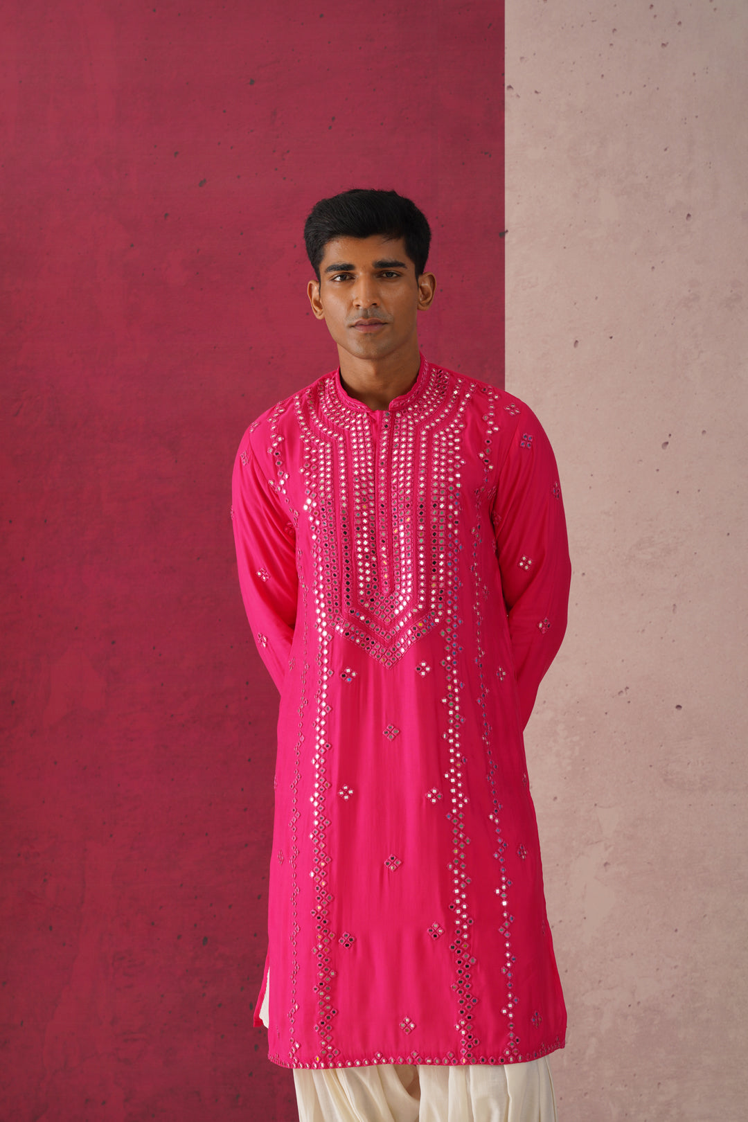 Fakira- Mirror Work Patiyala Kurta Set