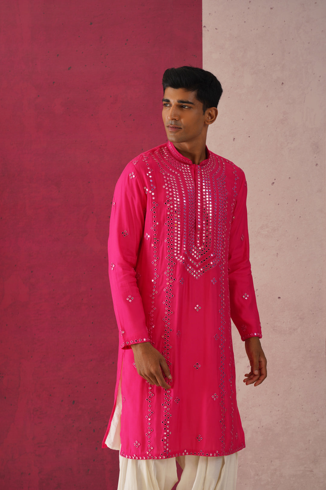 Fakira- Mirror Work Patiyala Kurta Set