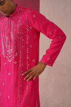 Fakira- Mirror Work Patiyala Kurta Set