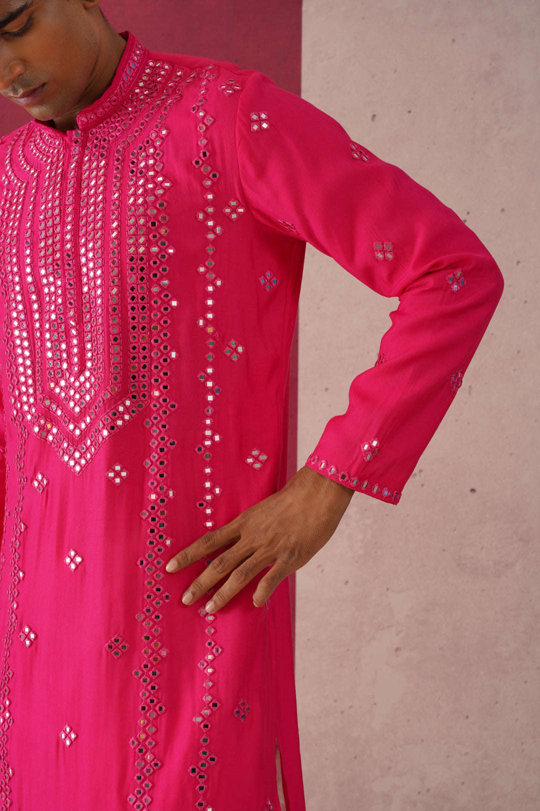 Fakira- Mirror Work Patiyala Kurta Set