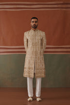 Rehan - Sherwani in Light Mehandi