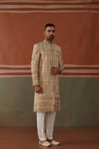 Rehan - Sherwani in Light Mehandi