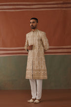 Rehan - Sherwani in Light Mehandi
