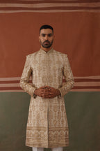 Rehan - Sherwani in Light Mehandi