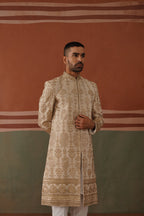 Rehan - Sherwani in Light Mehandi