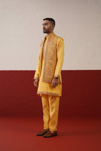 Ivaan Jacket Kurta Set