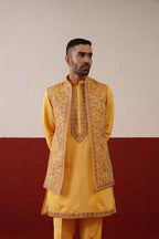 Ivaan Jacket Kurta Set