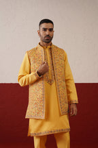 Ivaan Jacket Kurta Set