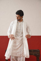 Arnav mirror work Kurta Patiyala Set