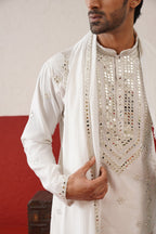 Arnav mirror work Kurta Patiyala Set