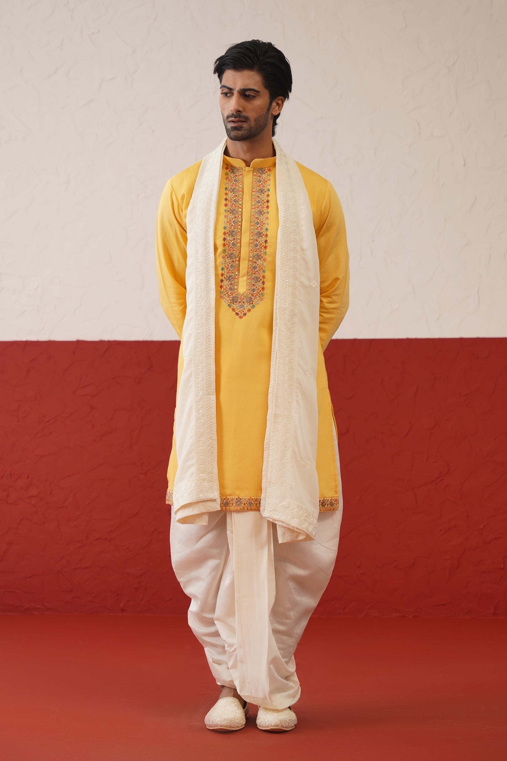 Milan Kurta dhoti Set with dupatta