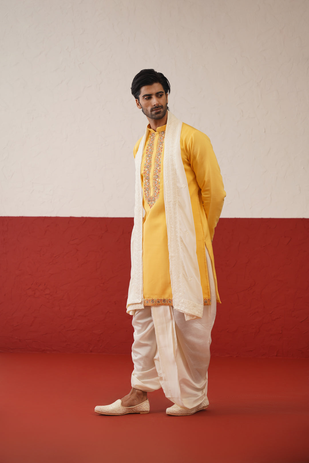 Milan Kurta dhoti Set with dupatta