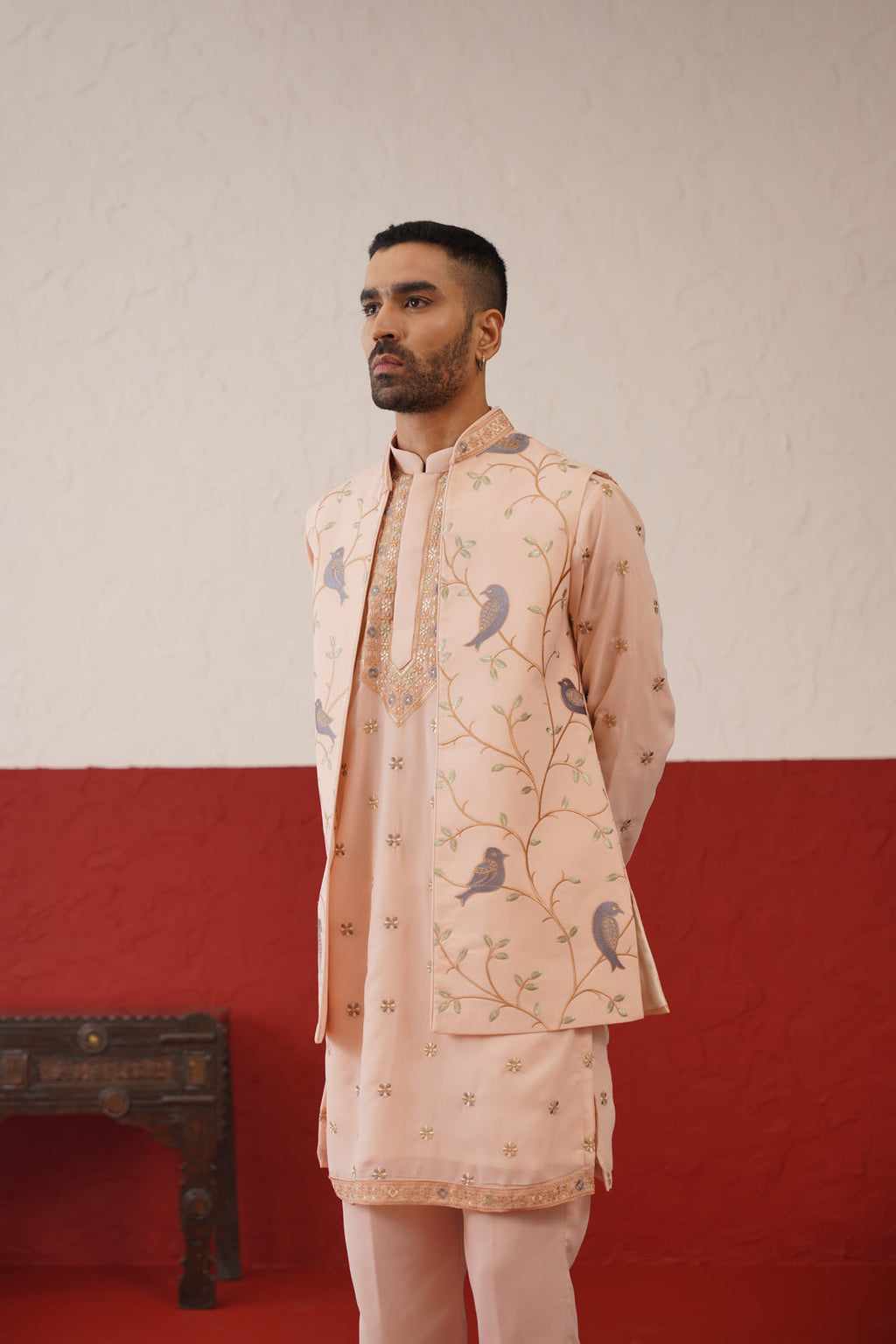 Neev Jacket Kurta Set