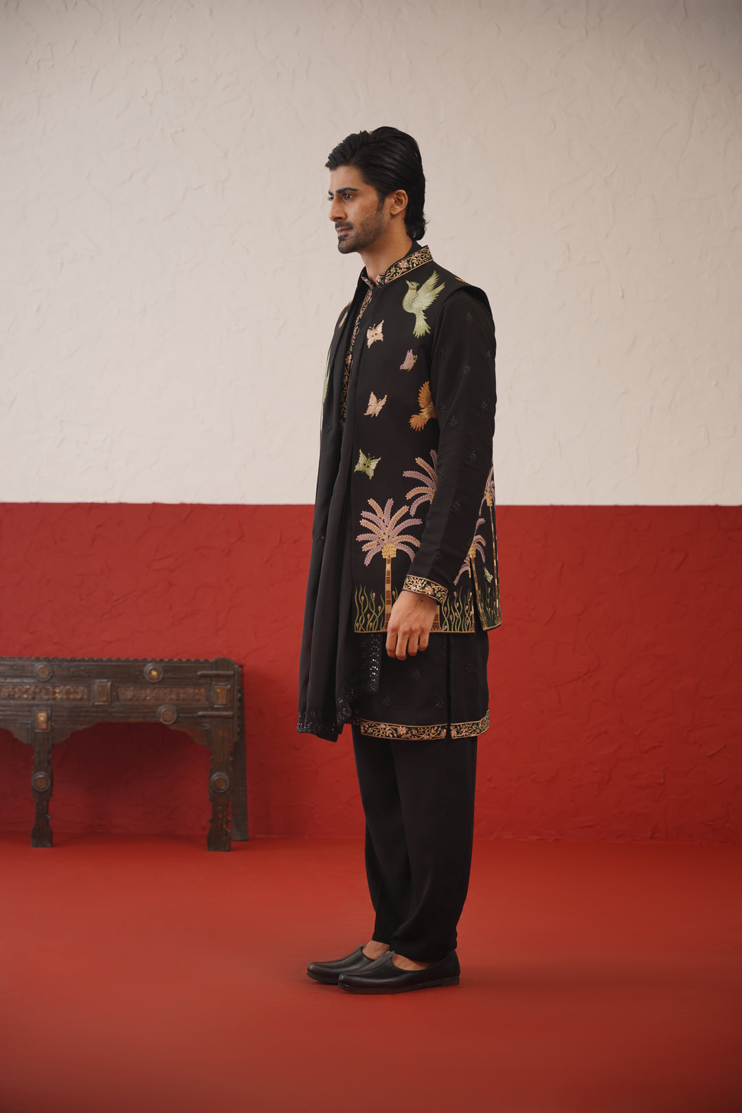 Yashas Jacket Kurta Set with dupatta