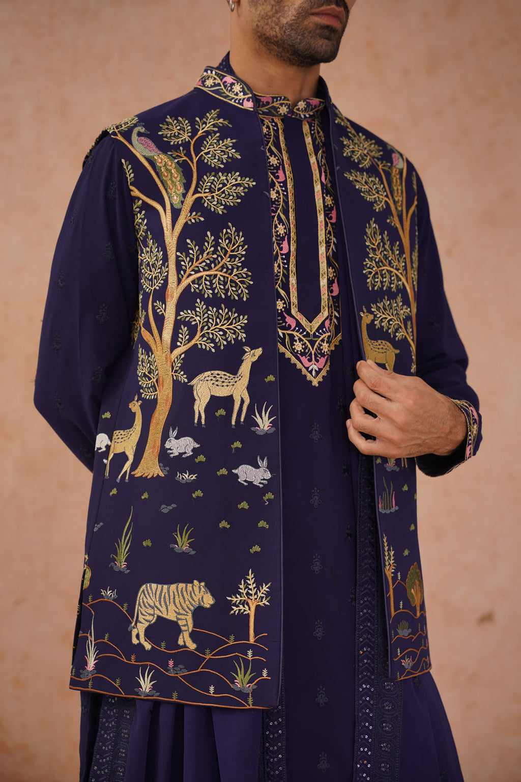 Tanay Jacket Kurta Set with dupatta