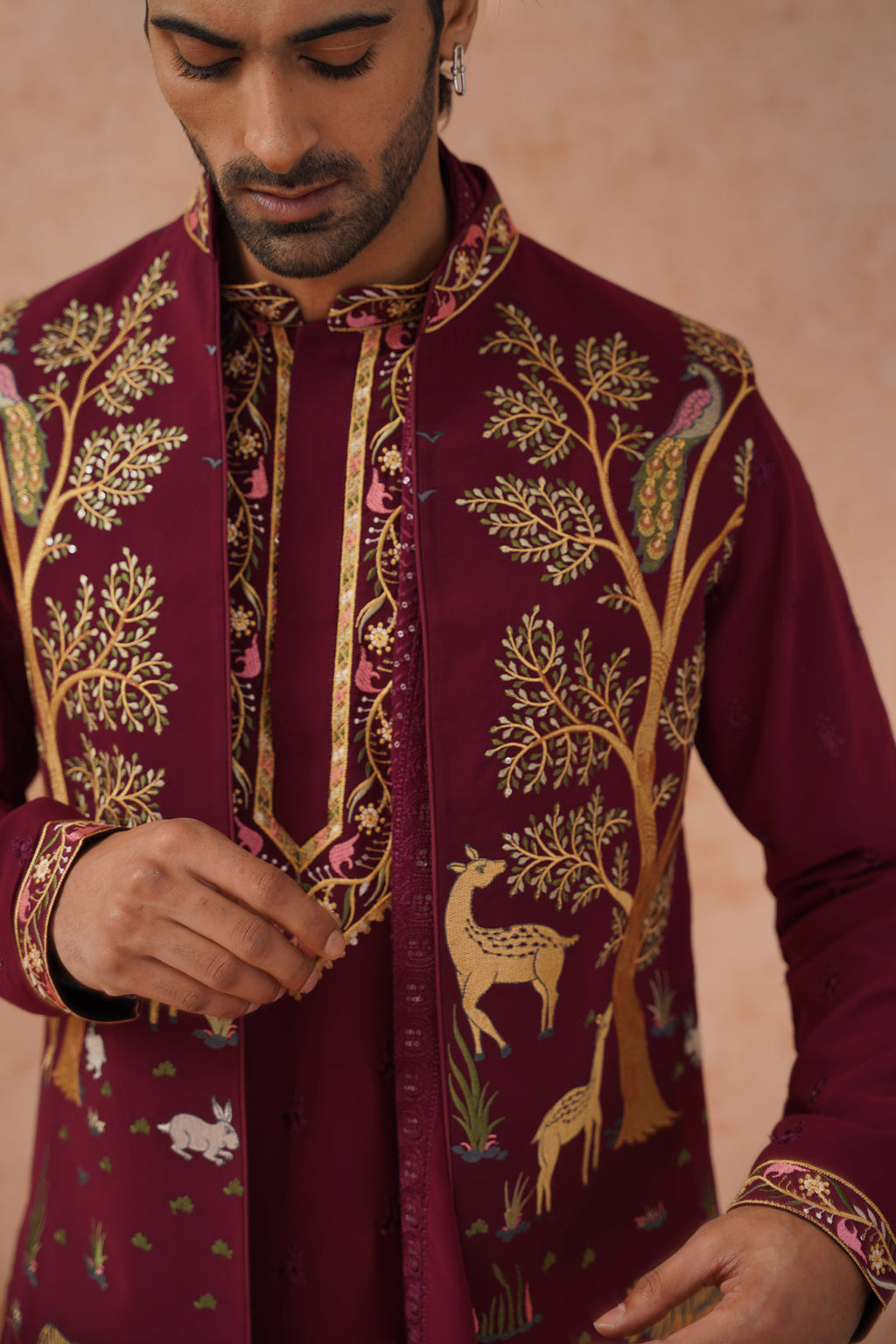 Jai Jacket Kurta Set with dupatta