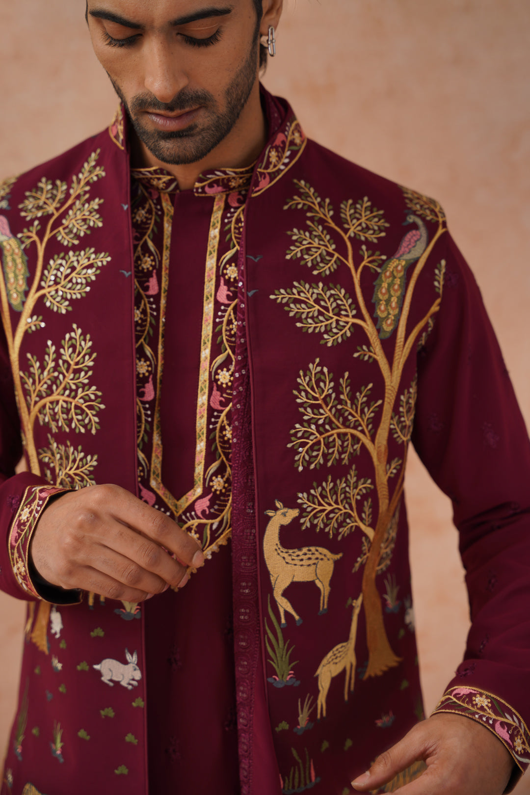 Jai Jacket Kurta Set with dupatta
