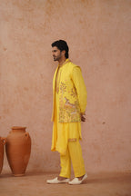 Arin Jacket Kurta Set with dupatta