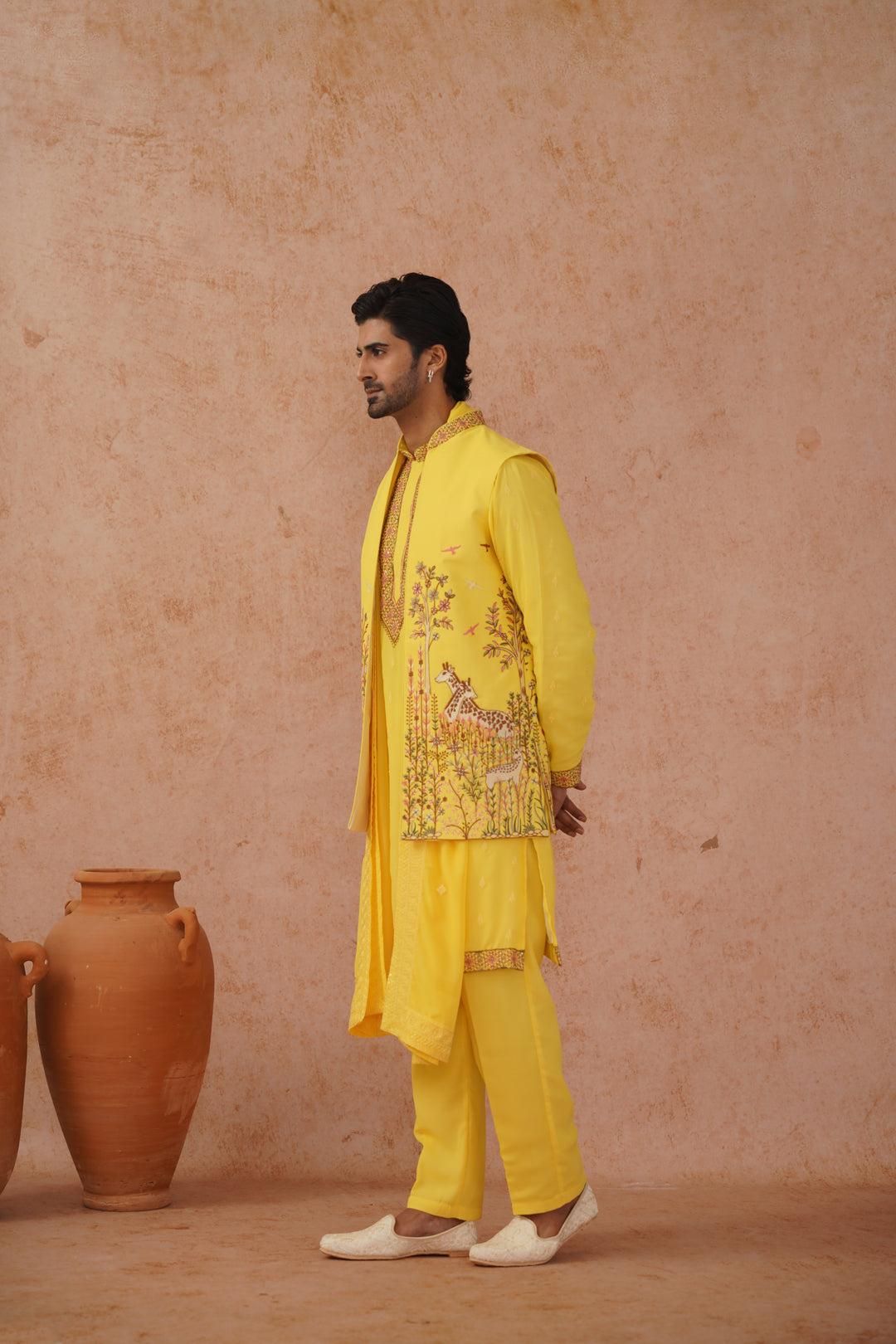 Arin Jacket Kurta Set with dupatta