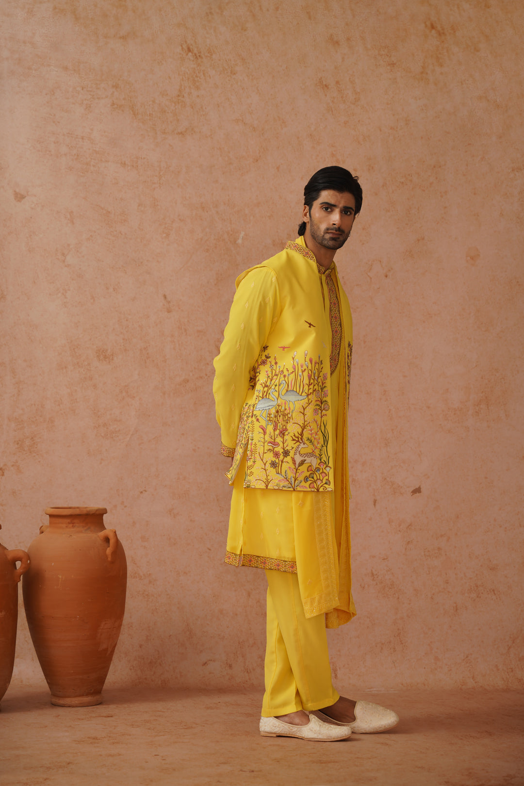 Arin Jacket Kurta Set with dupatta
