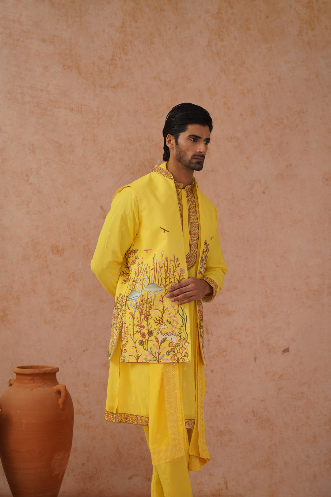 Arin Jacket Kurta Set with dupatta
