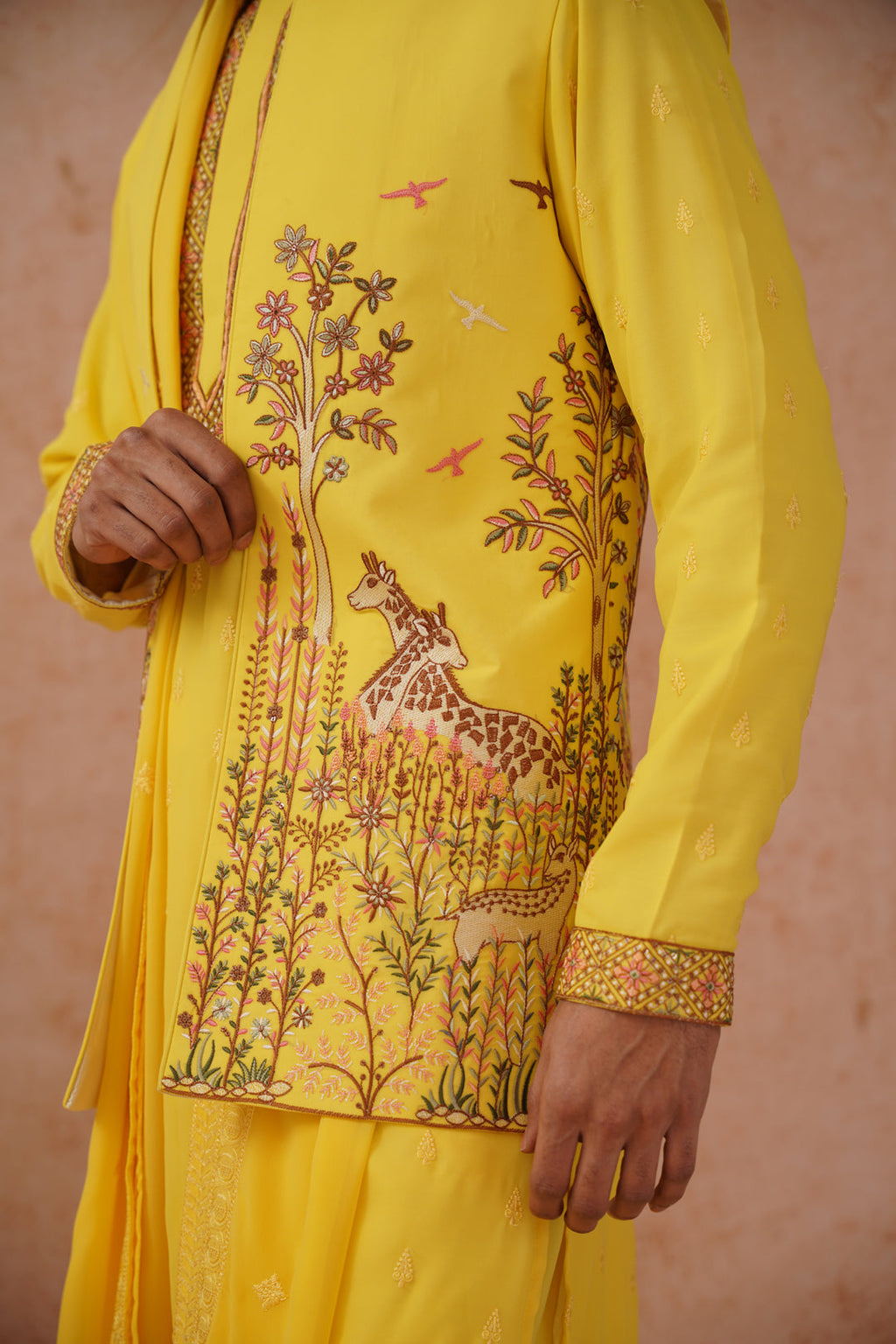 Arin Jacket Kurta Set with dupatta