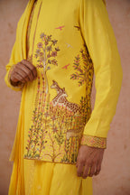 Arin Jacket Kurta Set with dupatta
