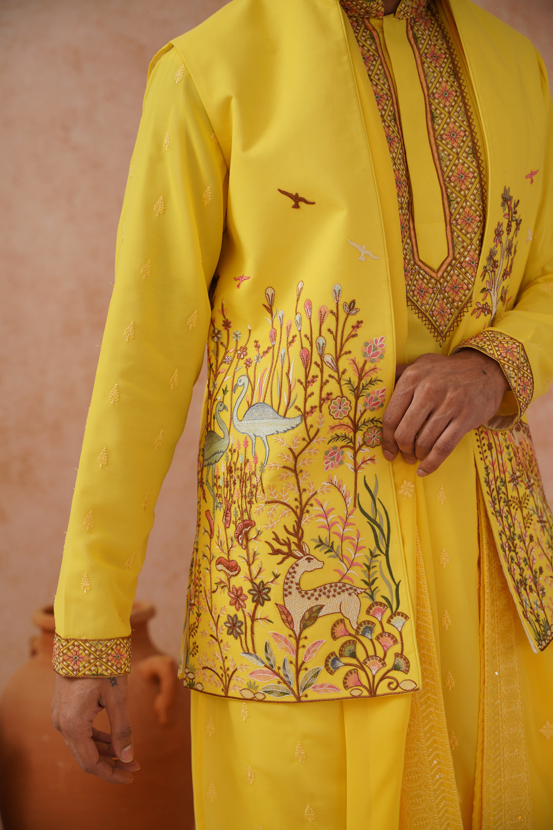 Arin Jacket Kurta Set with dupatta