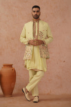 Avir Jacket Kurta Set with dupatta