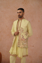 Avir Jacket Kurta Set with dupatta