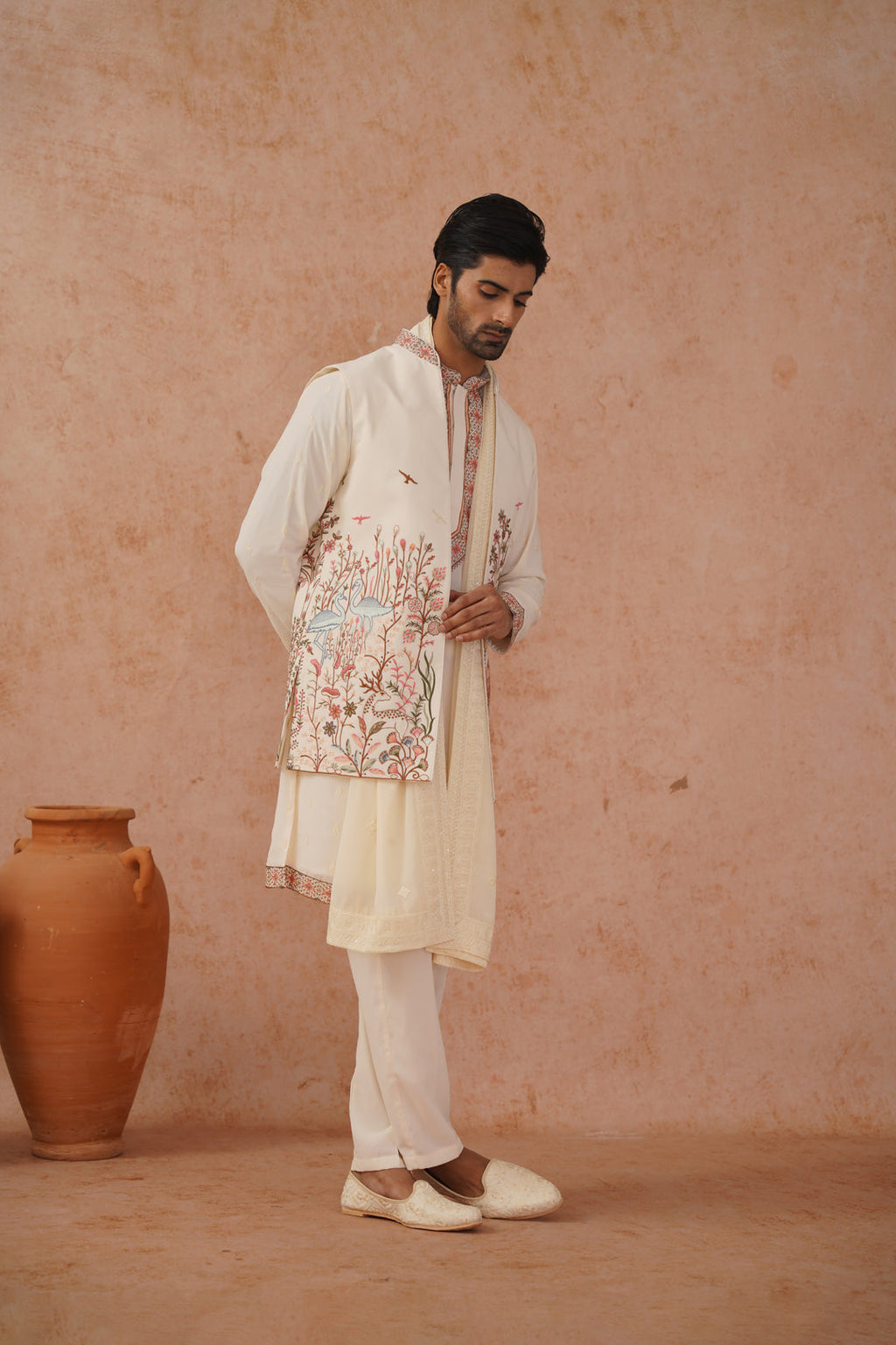 Amay Jacket Kurta Set with dupatta