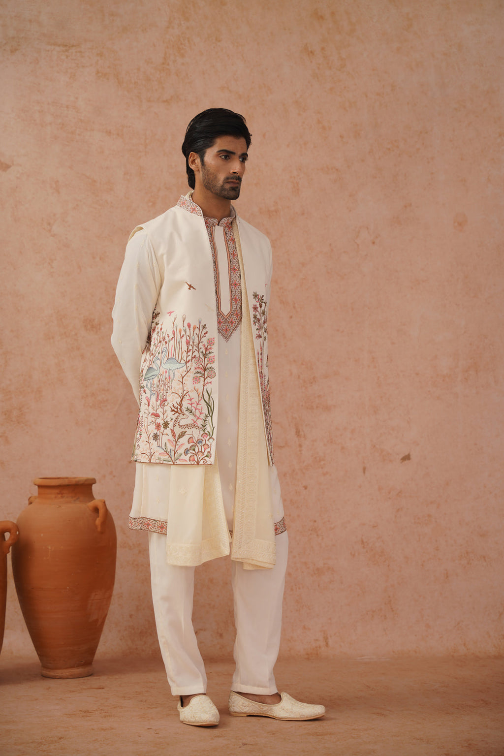Amay Jacket Kurta Set with dupatta