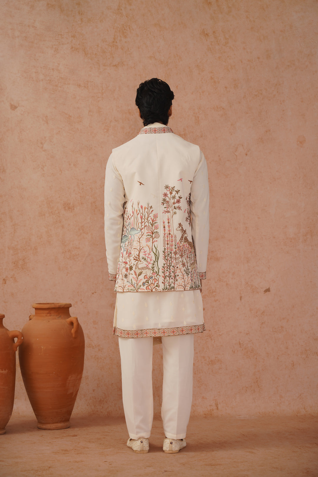 Amay Jacket Kurta Set with dupatta