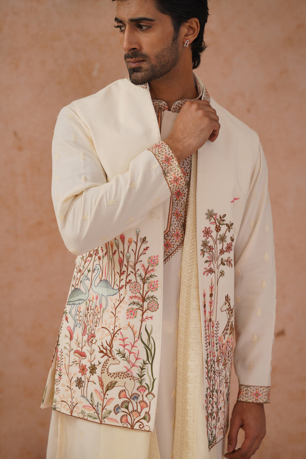 Amay Jacket Kurta Set with dupatta
