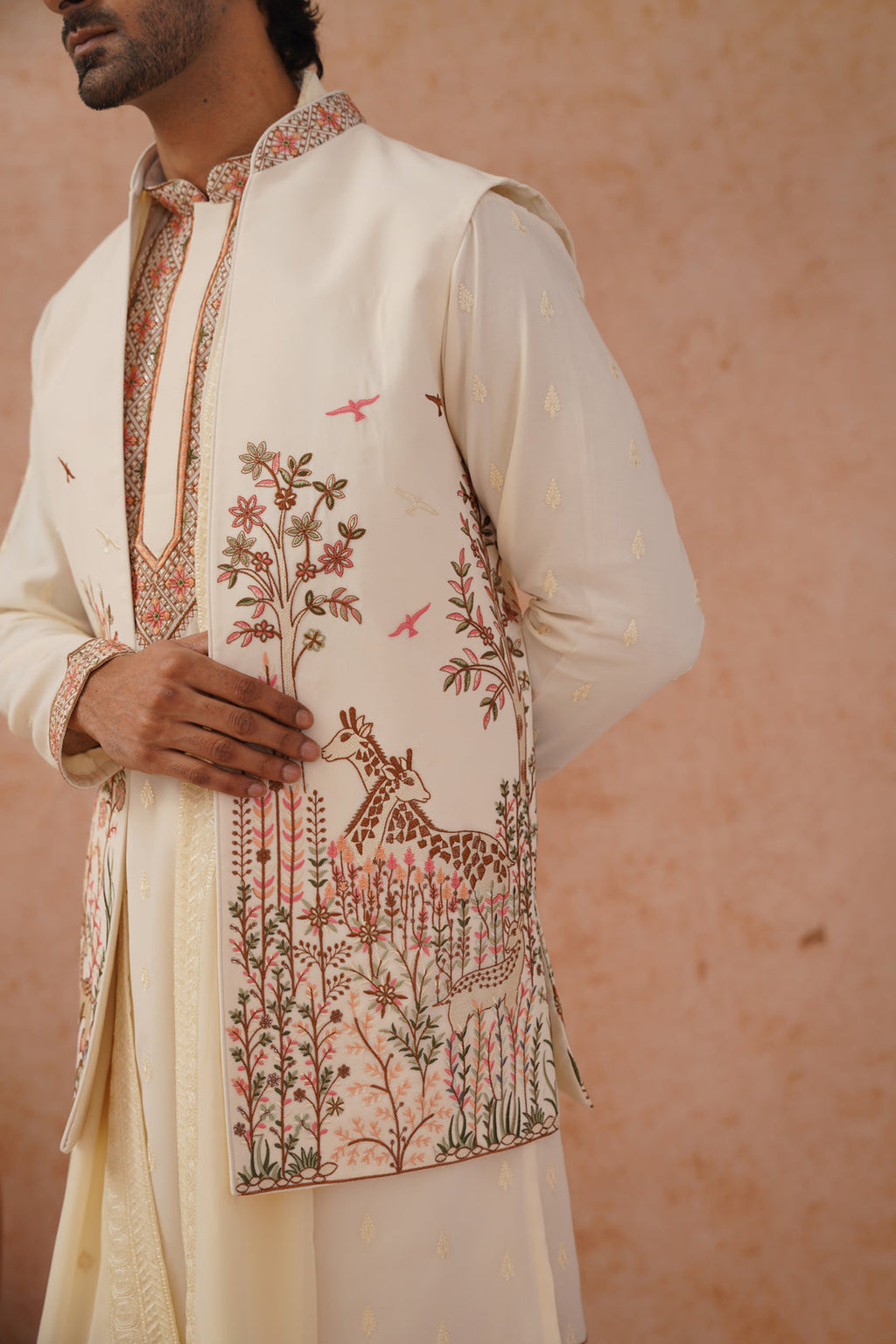 Amay Jacket Kurta Set with dupatta