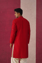 Raj- Mirror Work Patiyala Kurta Set