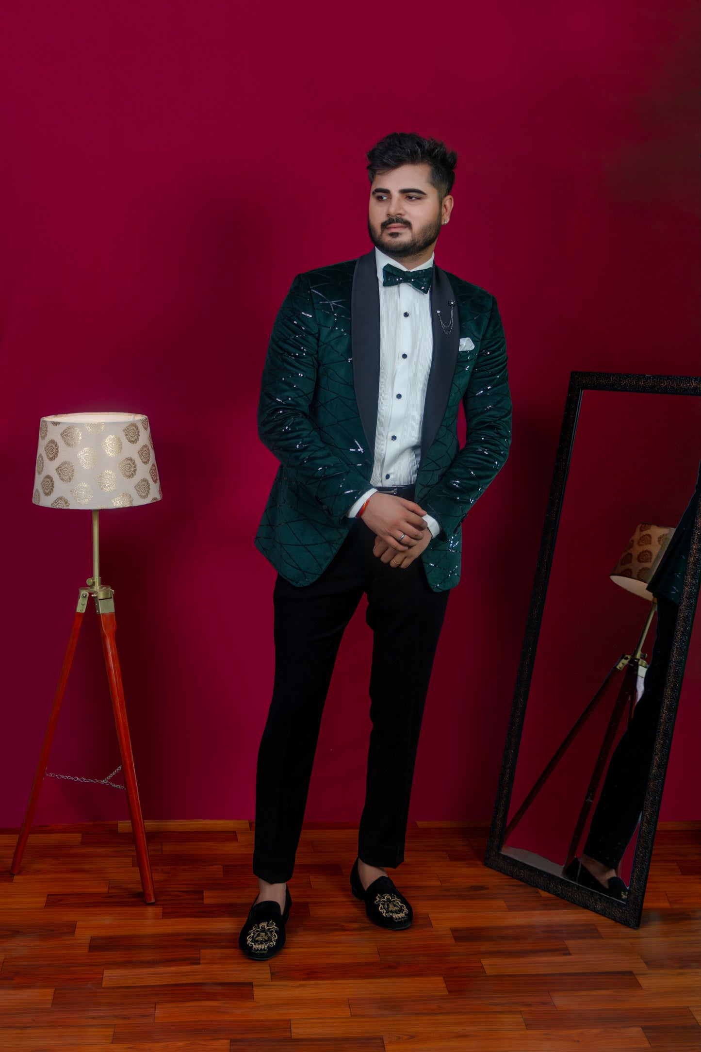 EMBROIDERED TUXEDO