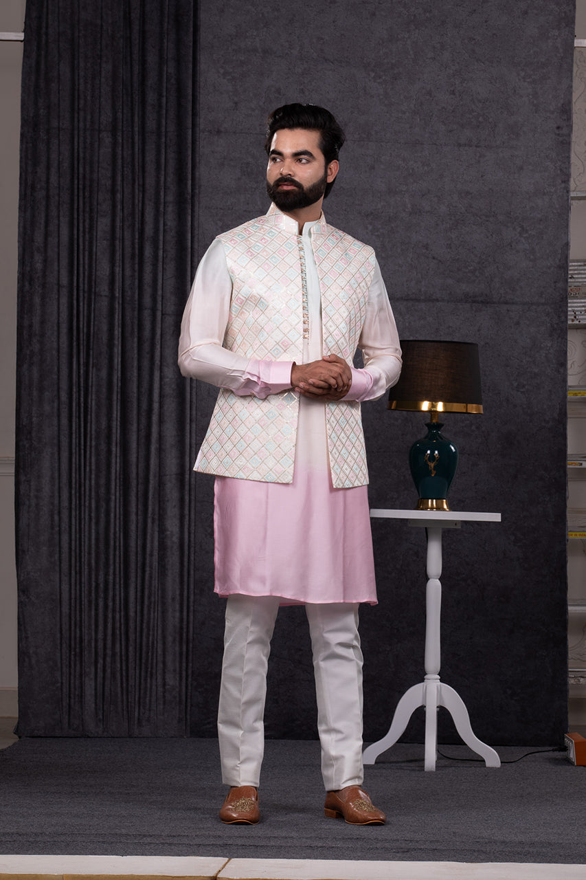 KURTA JACKET SET