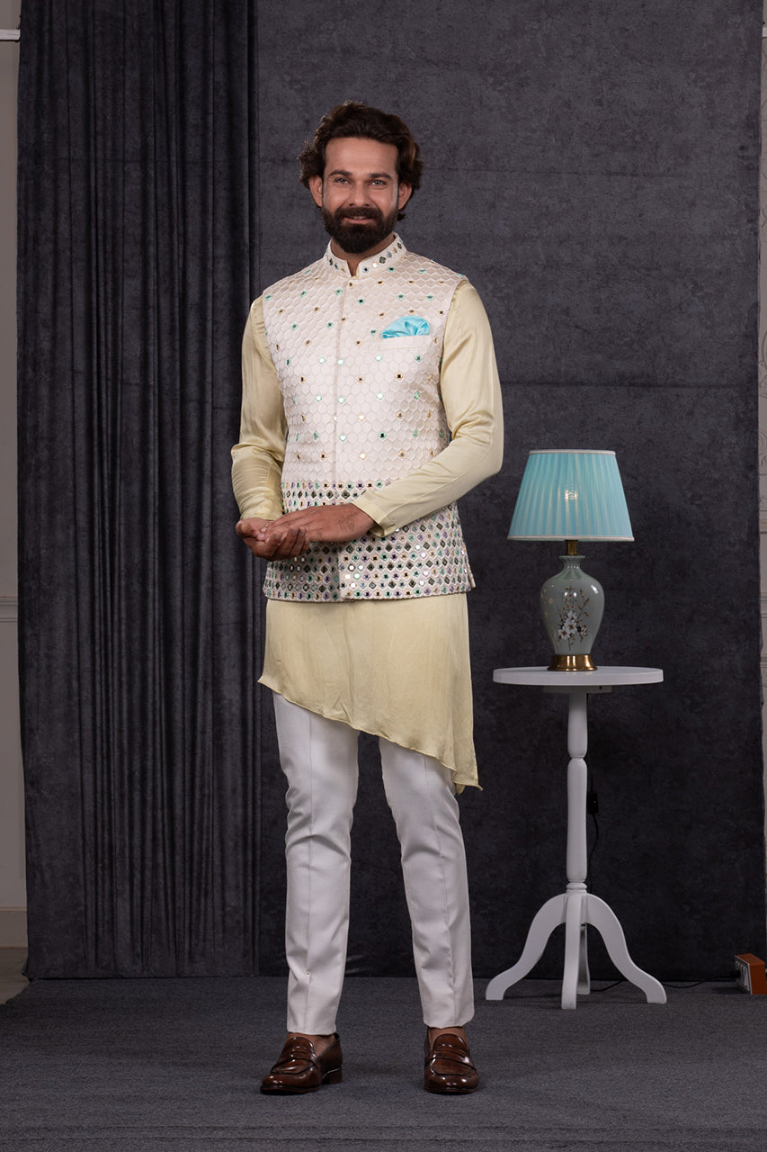 KURTA JACKET SET