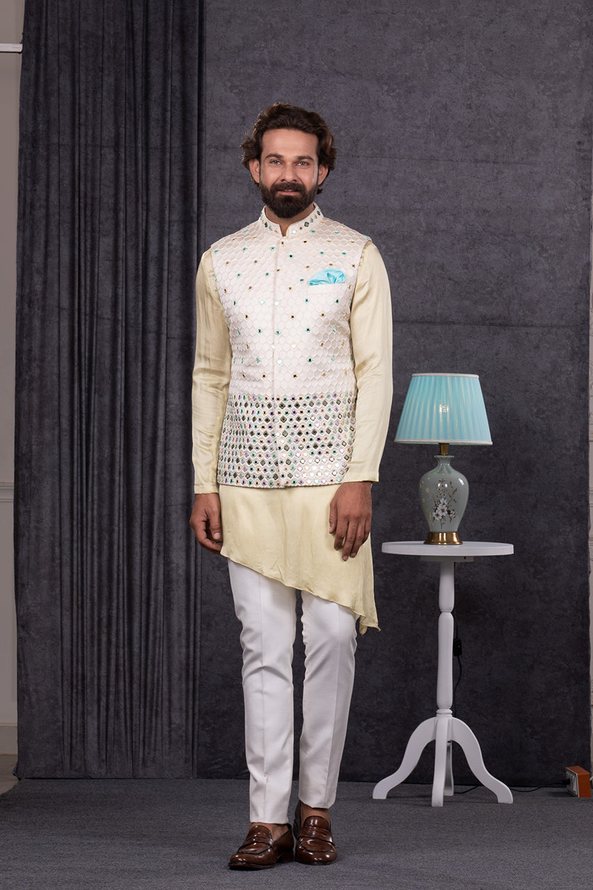 KURTA JACKET SET