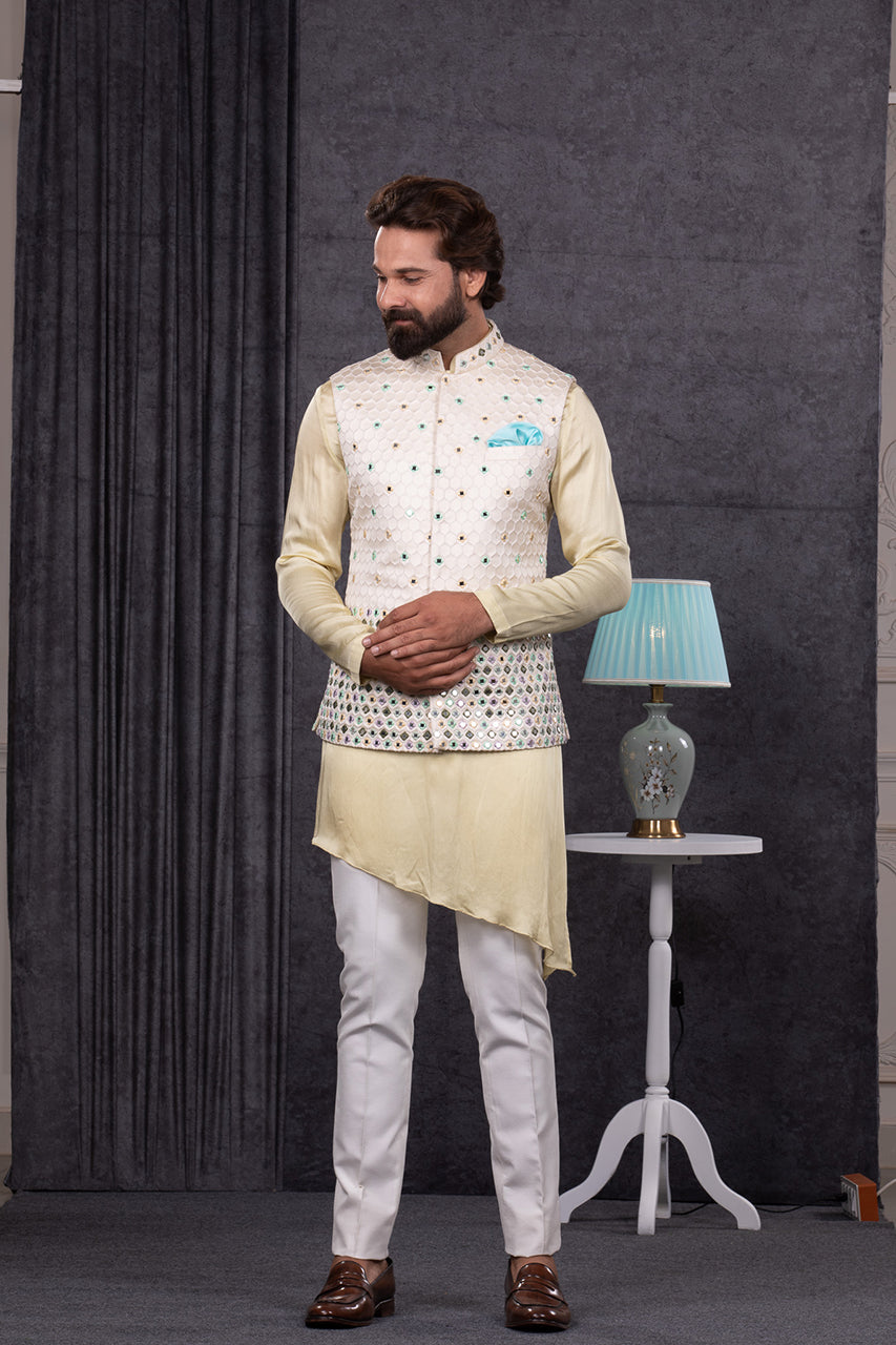 KURTA JACKET SET