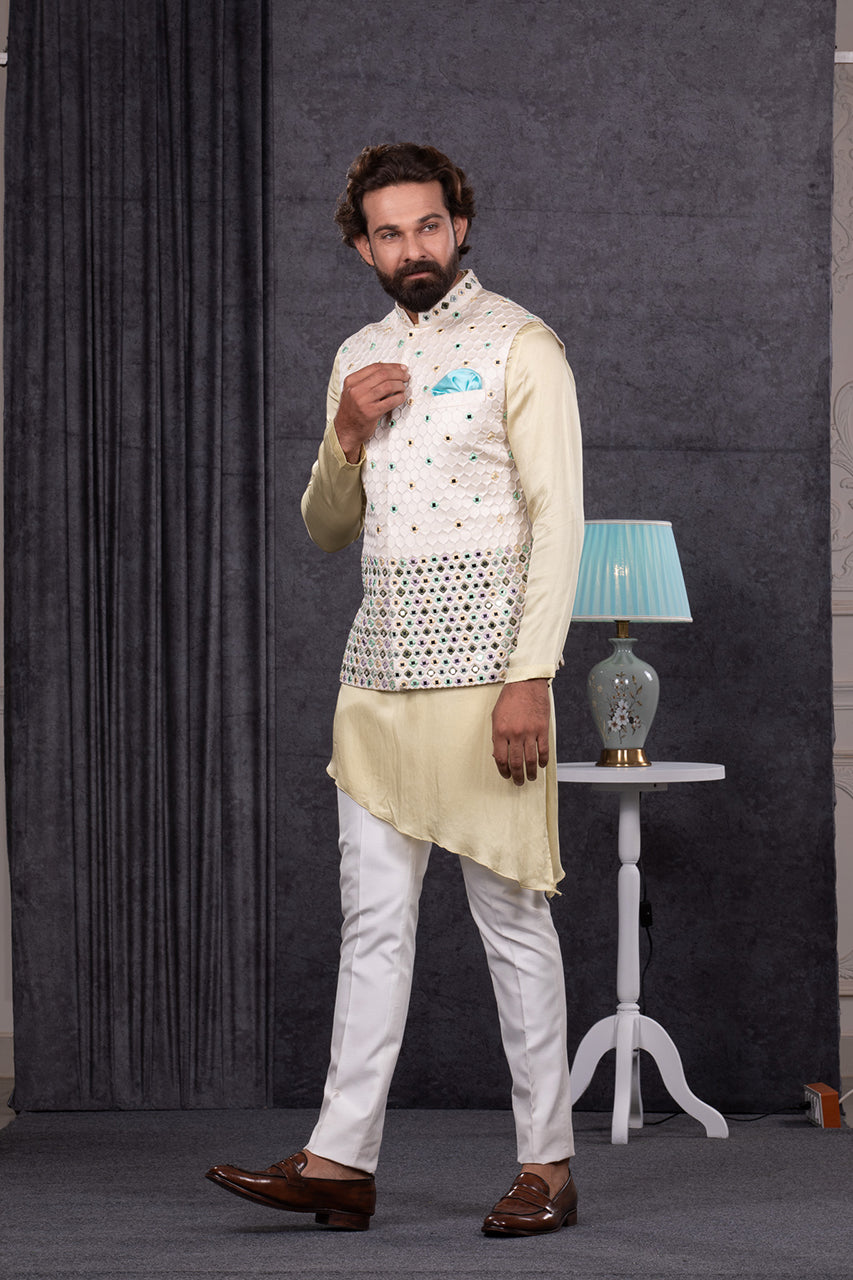 KURTA JACKET SET