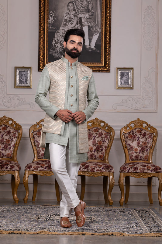 KURTA JACKET SET